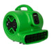 XPOWER X-600A 1/3 HP Air Mover with Daisy Chain in green main view