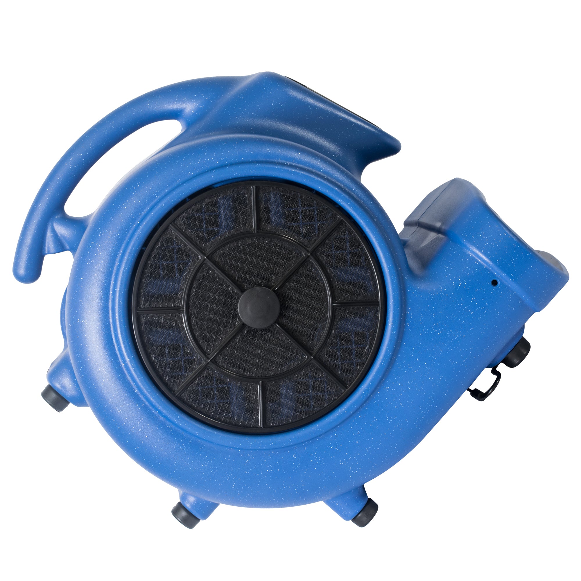 45 degree view of XPOWER X-800TF 3/4 HP 3200 CFM 3 Speed Air Mover, Floor Fan, Dryer, Blower with Timer and Filter Kit
