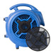 left side filter view of XPOWER X-800TF 3/4 HP 3200 CFM 3 Speed Air Mover, Floor Fan, Dryer, Blower with Timer and Filter Kit
