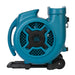 90 degree view of XPOWER X-830H 1 HP Air Mover w/ Telescopic Handle & Wheels
