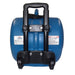 back view of XPOWER X-830H 1 HP Air Mover w/ Telescopic Handle & Wheels
