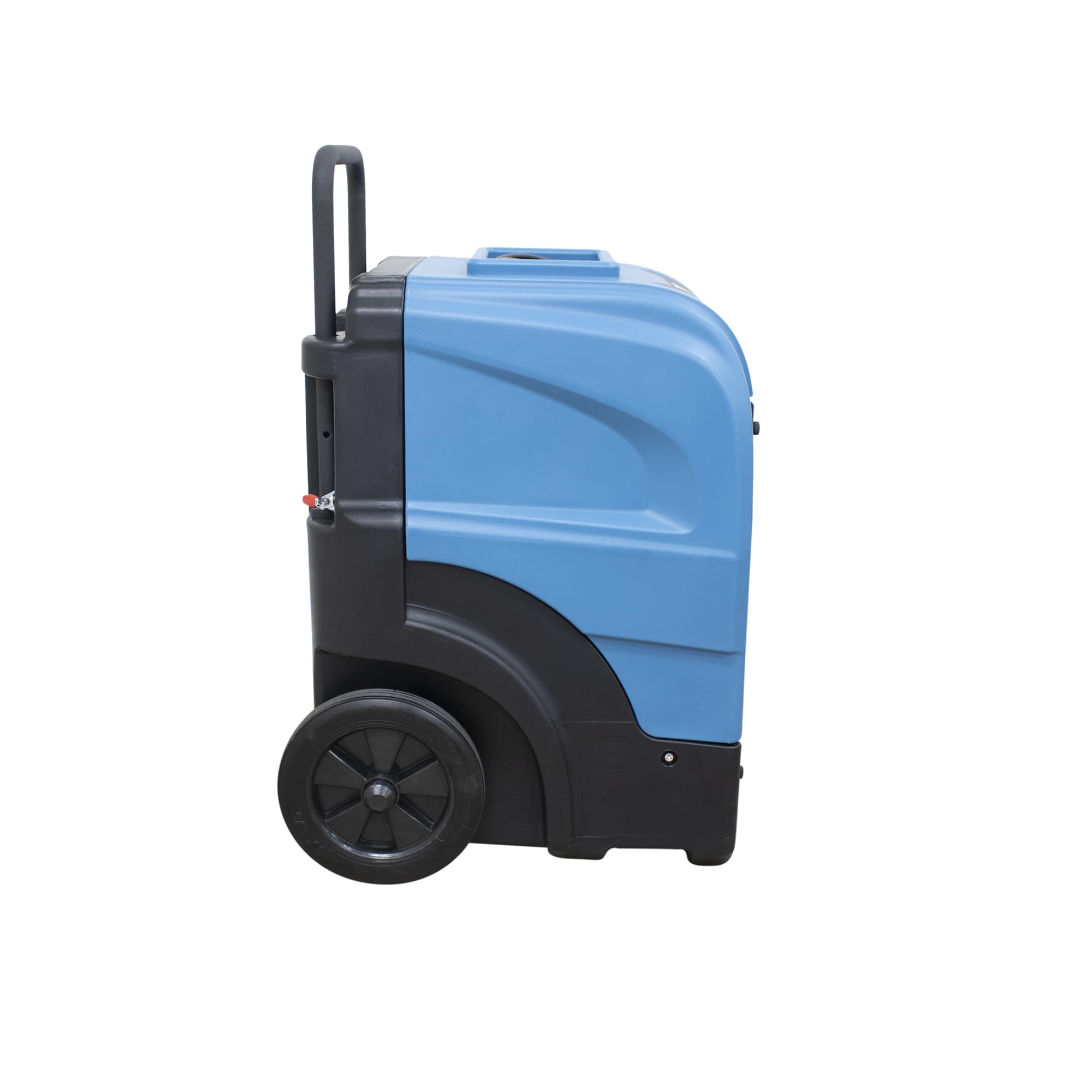 xd 165l dehumidifier in blue left side view