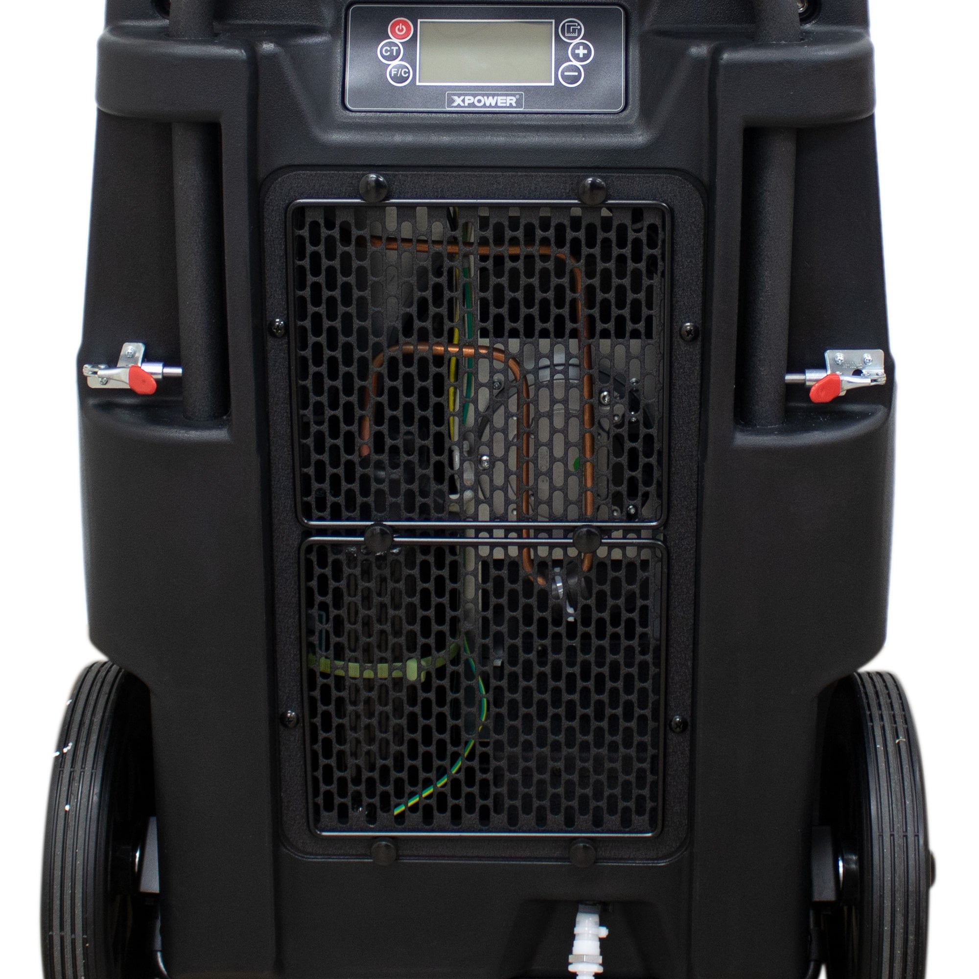 xpower xd 165l lgr dehumidifier in blue back view